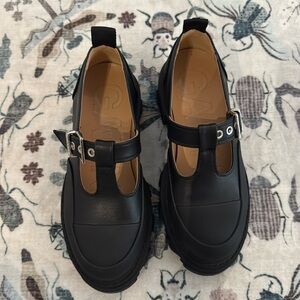 GANNI CLEATED MARY JANE